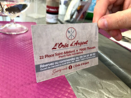 L’orée D’argent food