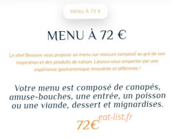 Bessem menu