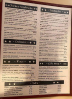 Four Star Diner menu