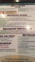 Garcia's Mexican menu