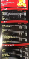 Central Pizza menu