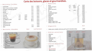 Le Break menu