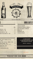 Fabrik Bistrot menu