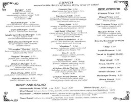 A to Z Hitchin Post  menu