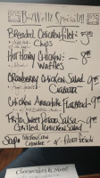 Lake Ave. Lounge menu