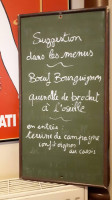 La Halte de l'Abbaye menu