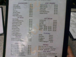 Griffin Grill menu