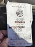 Burger King food