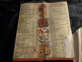 Silvio's Pizzeria menu