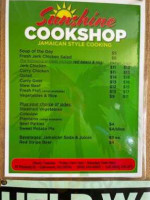 Sunshine Jamaican Style Cook Shop inside