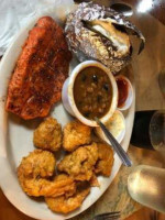 Exit Glacier Salmon Bake food