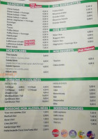 Miramare menu