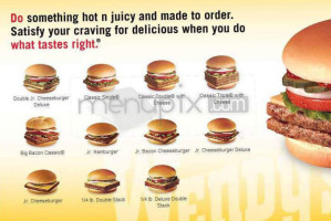 Wendy's menu