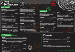 La Pizzeria Dell'etna menu