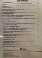 Robert's Roadside Inn menu