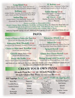 Front Street Café menu