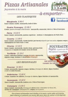 Auberge De Retourtour menu