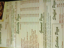 Mike's Pizzeria menu