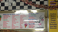 Big Moo Ice Cream Parlour menu