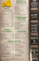 Cc's Pizza menu