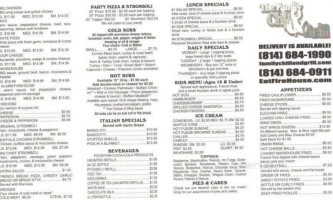 Family Chill Grille menu