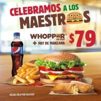 Burger King Pajarita food