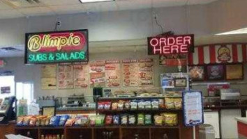 Blimpie Subs Salads inside