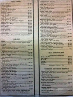 Cicero's Pizza Express menu