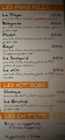 La Bonne Frite menu