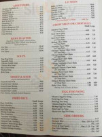 Ruby Food menu