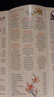 L'Escale d'Asie menu