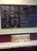 Liliana's Pizza Grill menu