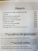 La Grange Du Ch'ti menu