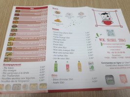 Wok Sushi Thai 27000 menu