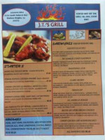 Jt's Grill menu