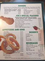 Green Acres menu