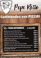 Pépé Rosso menu