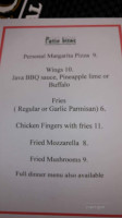 Reginato menu