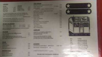 Giacomo's Pizza Post menu