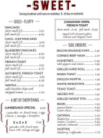 Original Candy Kitchen menu