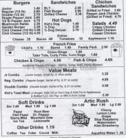 Dairy Queen Grill Chill menu