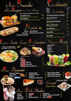 La Médina Suite menu