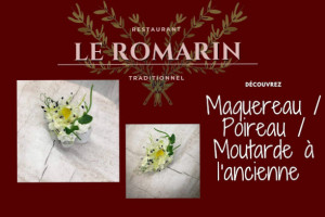 Le Romarin food