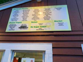 Jj's Ice Cream Shoppe menu