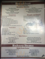 Whistle Stop menu