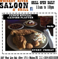 Whisky River Saloon Grill food