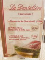 Creperie La Dentelliere Loic menu