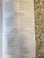 Lisa Pizza menu