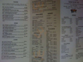 Little Mexico menu