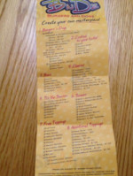 Bnd'z Burgerz And Dogz menu